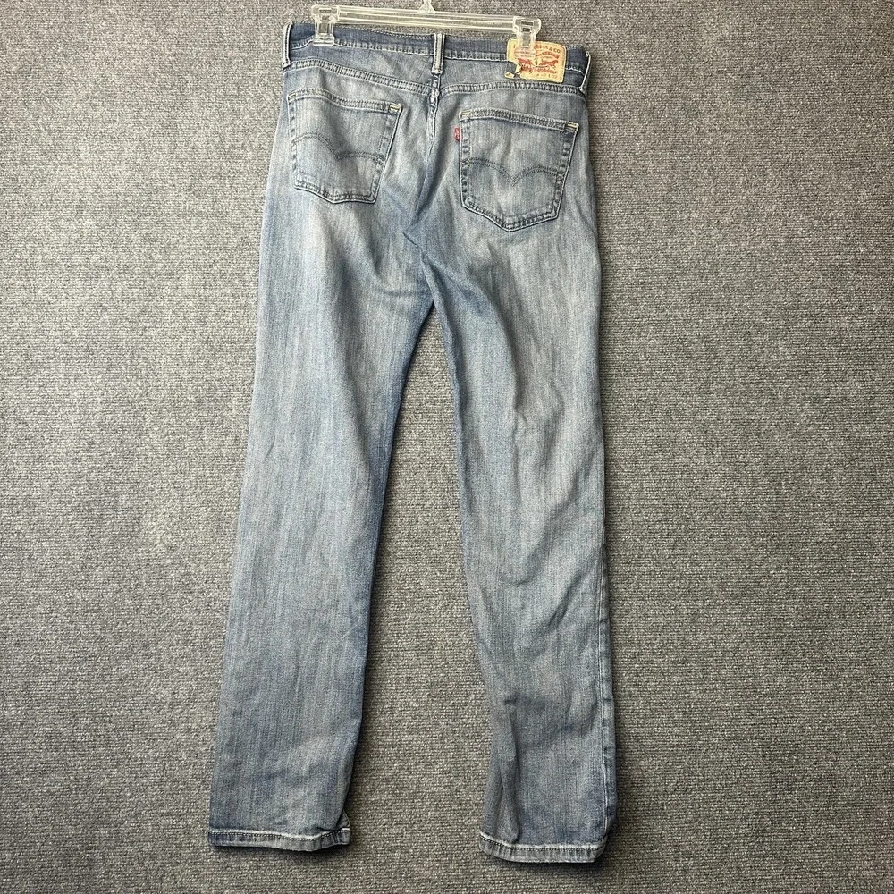 Levi's‎ 511 Jeans 32x32 Light Wash Denim Slim Straight Distressed Casual